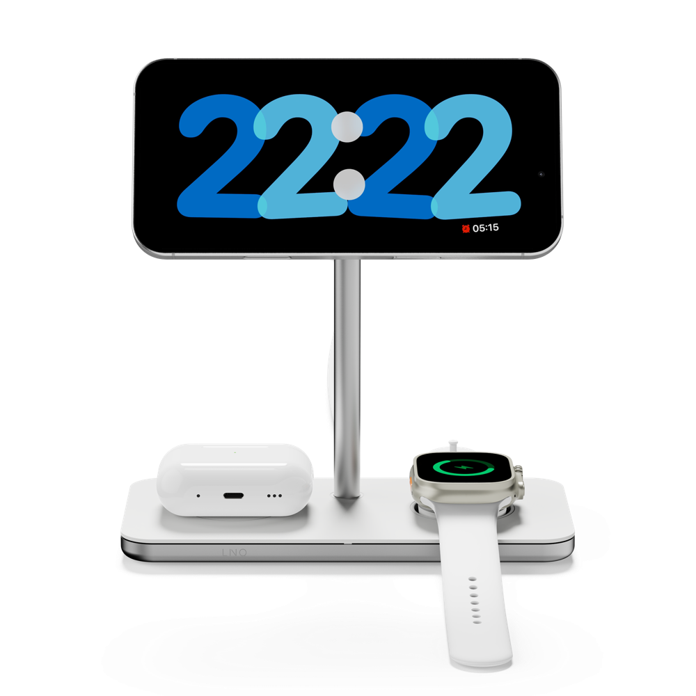 xtorm-linq-3-en-1-qi2-station-de-charge-sans-fil-magn-tique-pour-iphone-apple-wa image 1