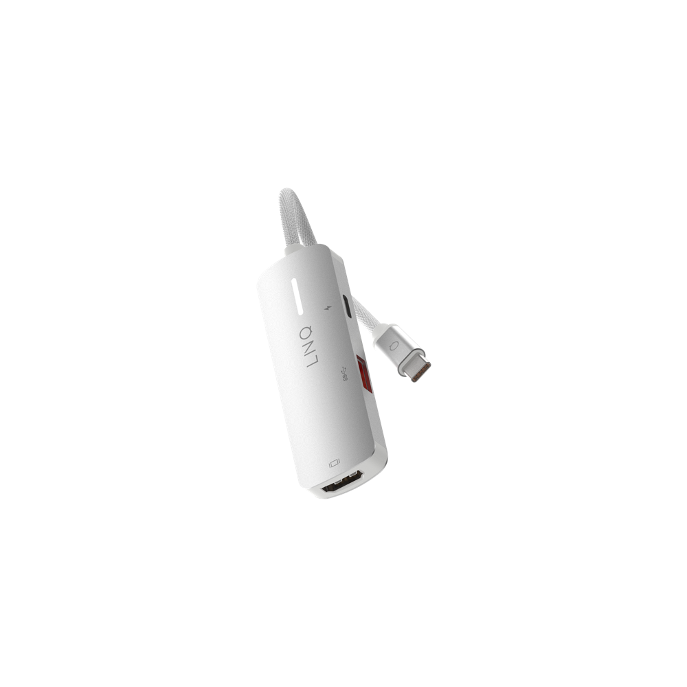 xtorm-linq-3in1-usb-c-hdmi-adapter-140w-adaptateur-multiport-hdmi-4k-60hz-et-cha image 1