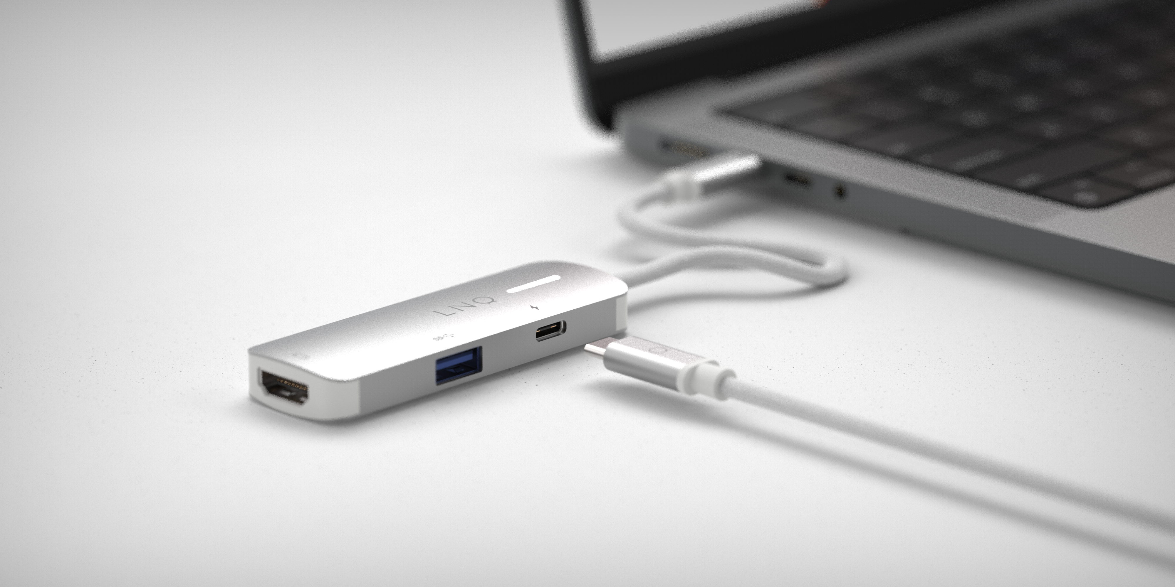 xtorm-linq-3in1-usb-c-hdmi-adapter-140w-adaptateur-multiport-hdmi-4k-60hz-et-cha image 7