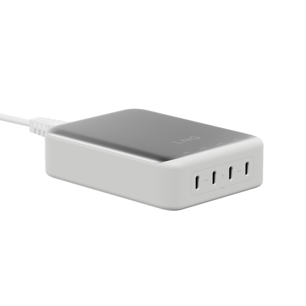 xtorm-linq-240w-gan2-deskcharge-station-de-charge-4-ports-usb-c-pd-140-w image 1