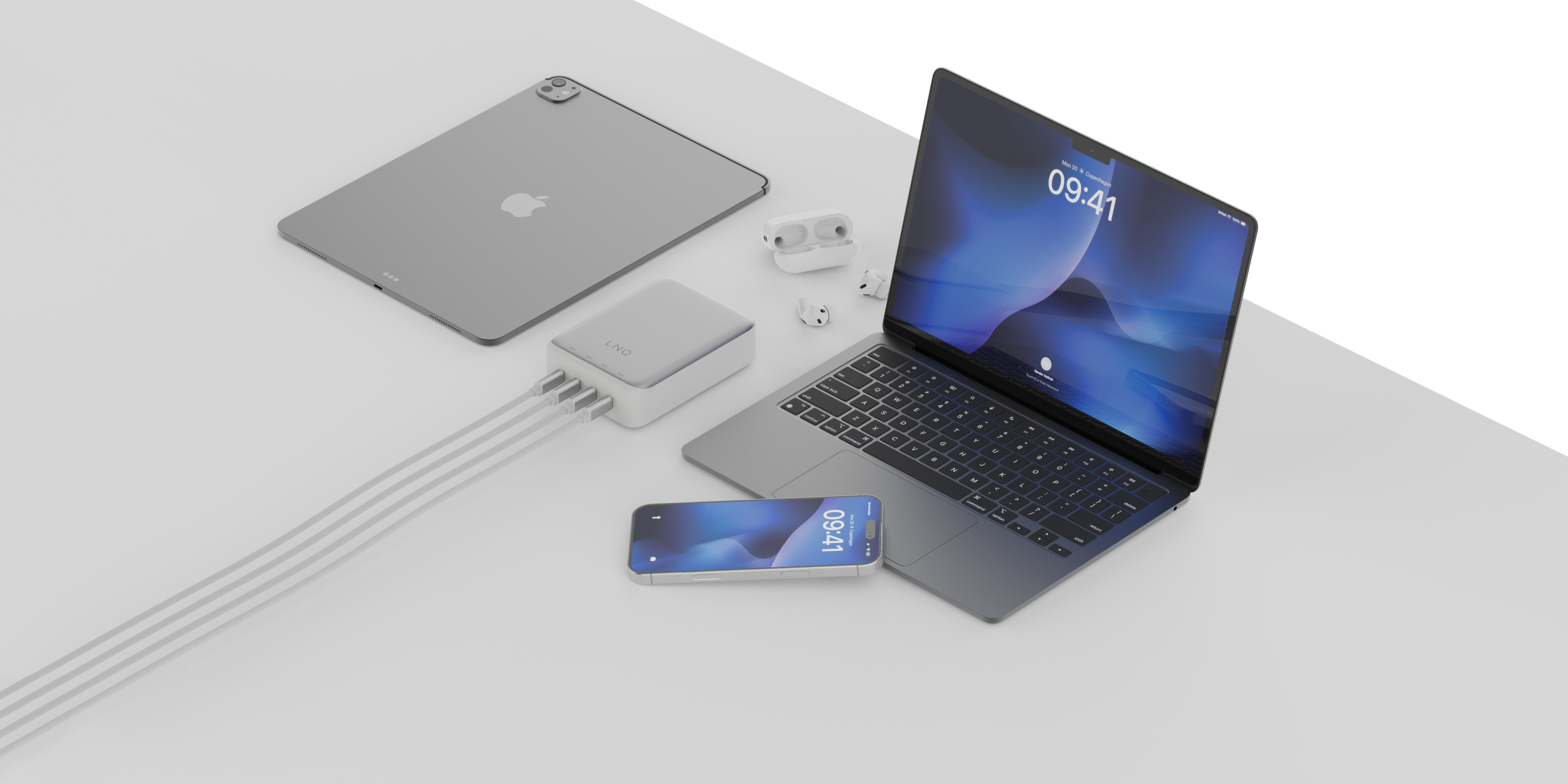 xtorm-linq-240w-gan2-deskcharge-station-de-charge-4-ports-usb-c-pd-140-w image 4