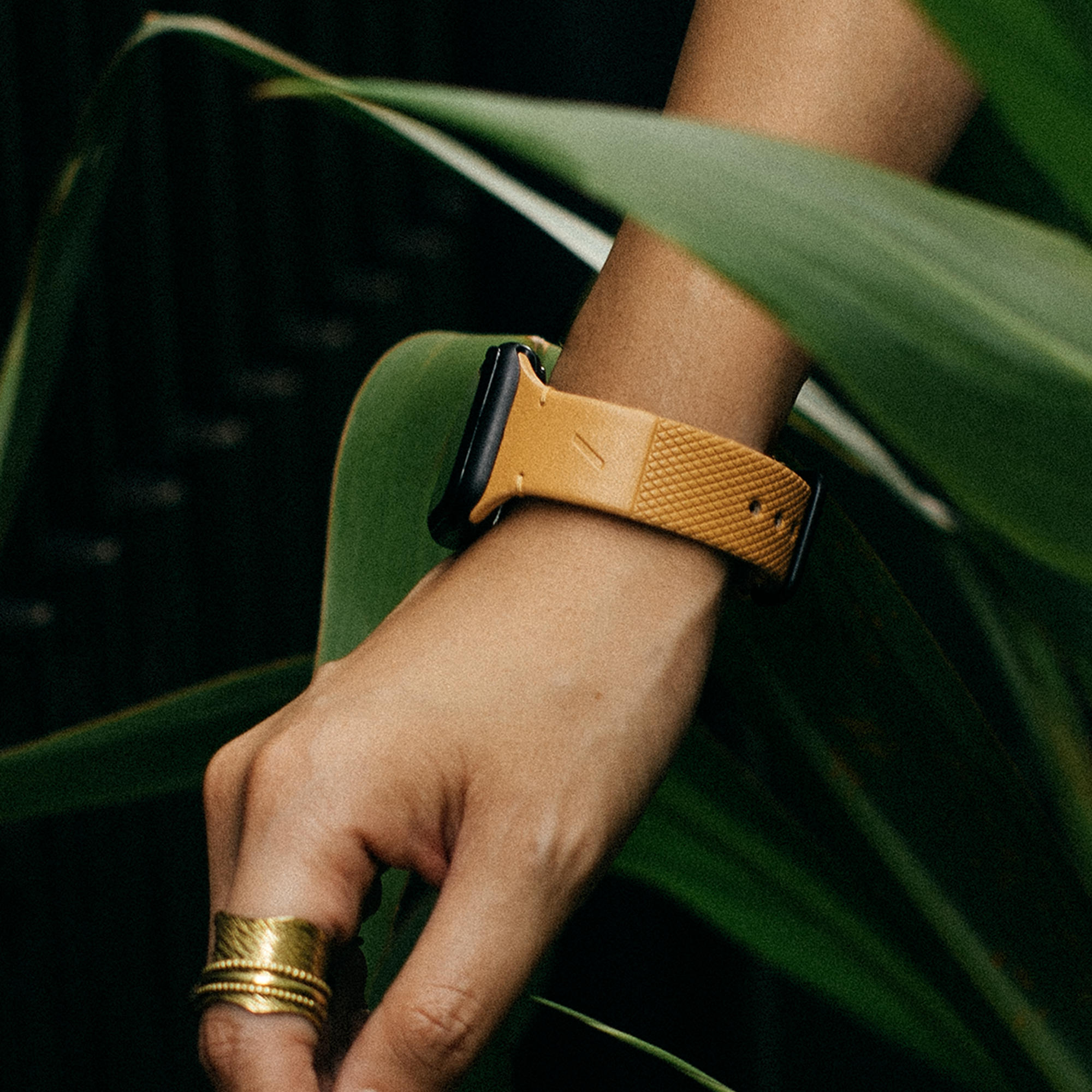 native-union-re-classic-band-pour-apple-watch-bracelet-en-yatay-v-g-tal-lugs-int image 2