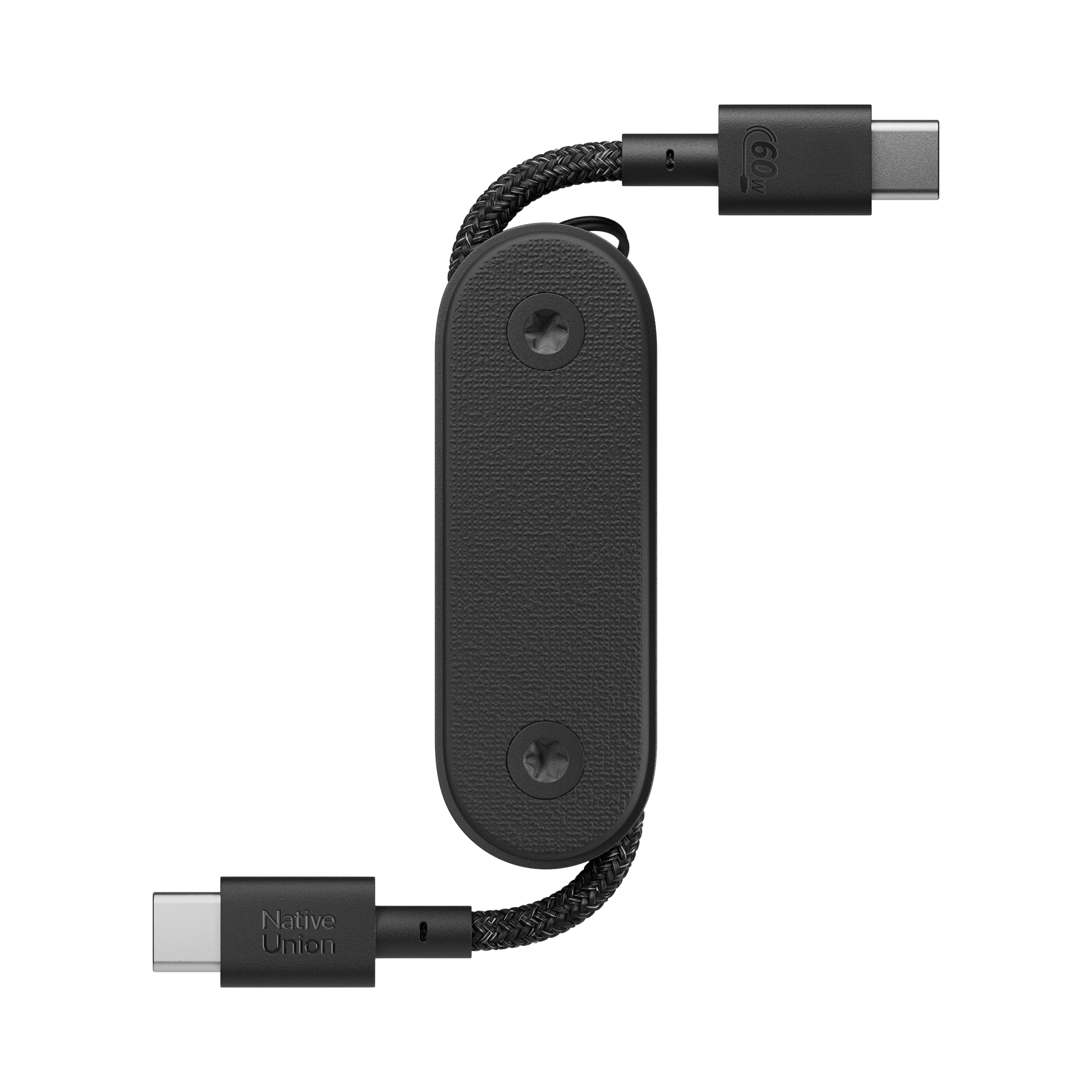 native-union-pocket-cable-c-ble-usb-c-vers-usb-c-pliable-60w-avec-porte-cl-s image 1