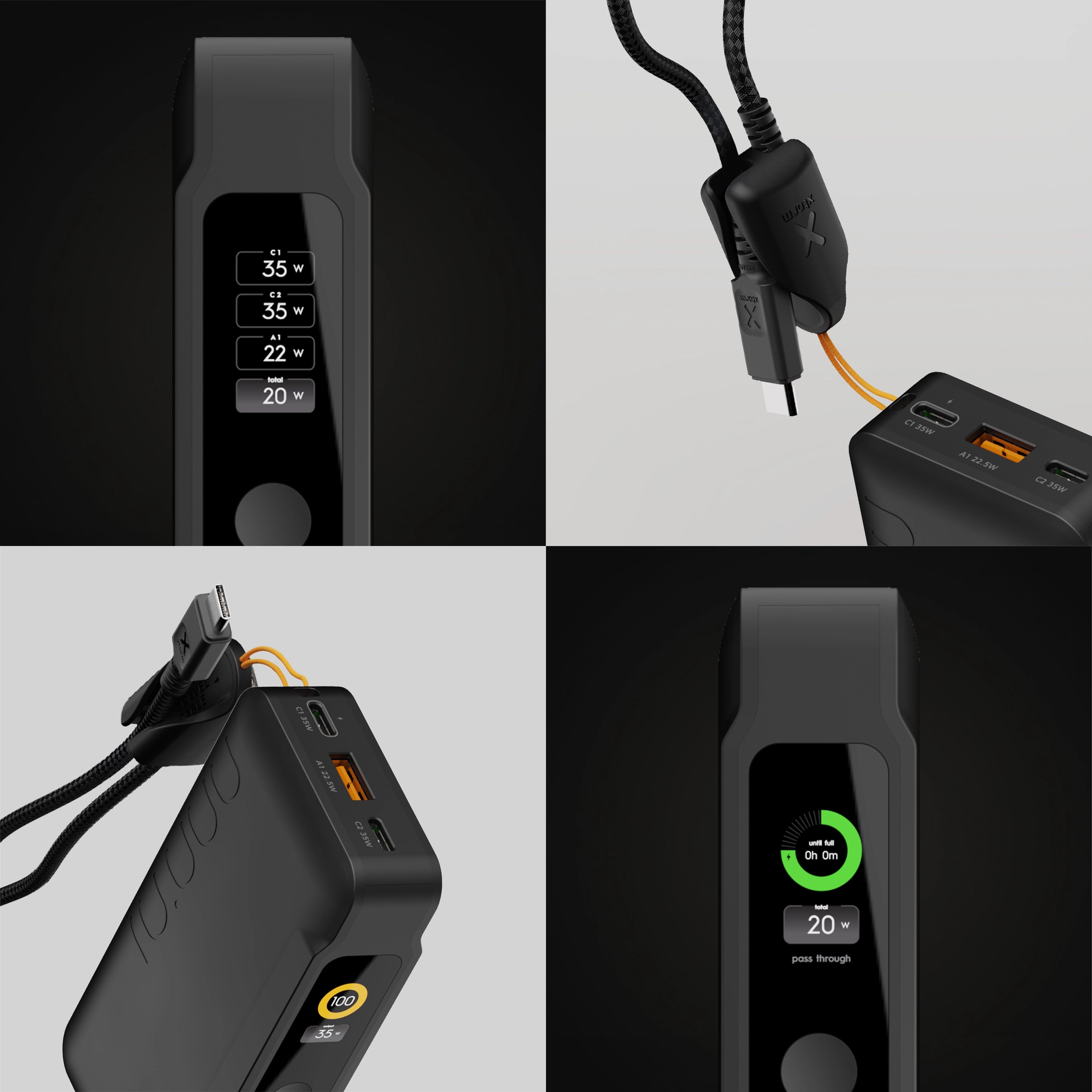 xtorm-nextgen-powerbank-35w-10-000-mah-charge-rapide-usb-c-midnight-black-format image 8