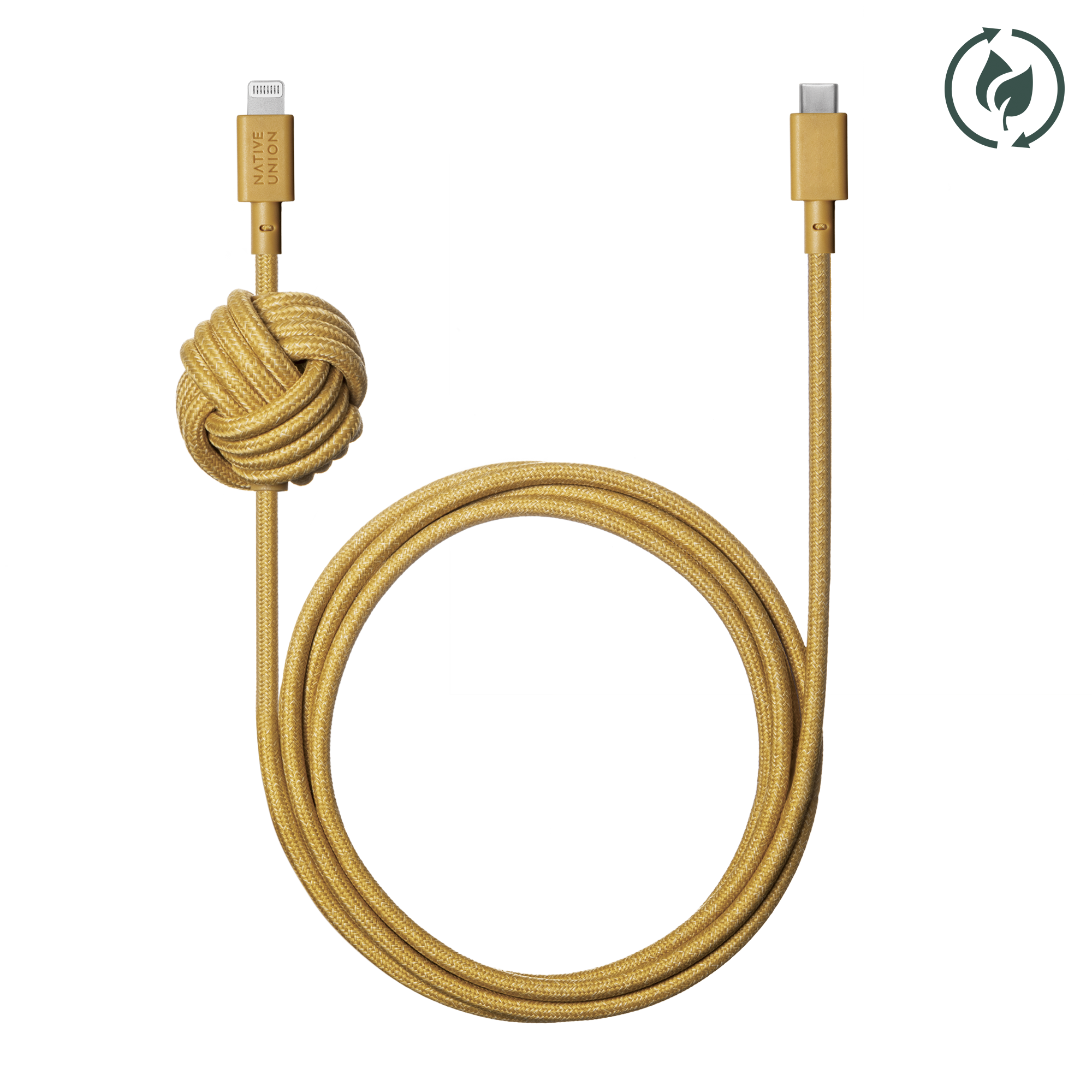 native-union-night-cable-3-pack-usb-c-vers-lightning-c-ble-3-m-tress-avec-n-ud-l image 3