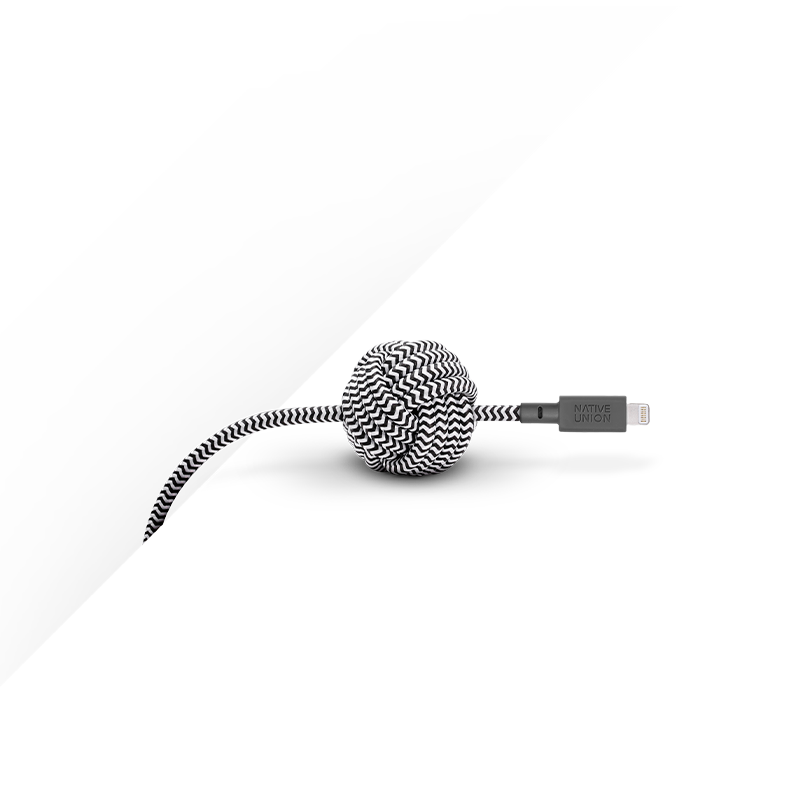 native-union-night-cable-c-ble-usb-a-vers-lightning-3-m-10ft-apple-mfi-n-ud-lest image 2