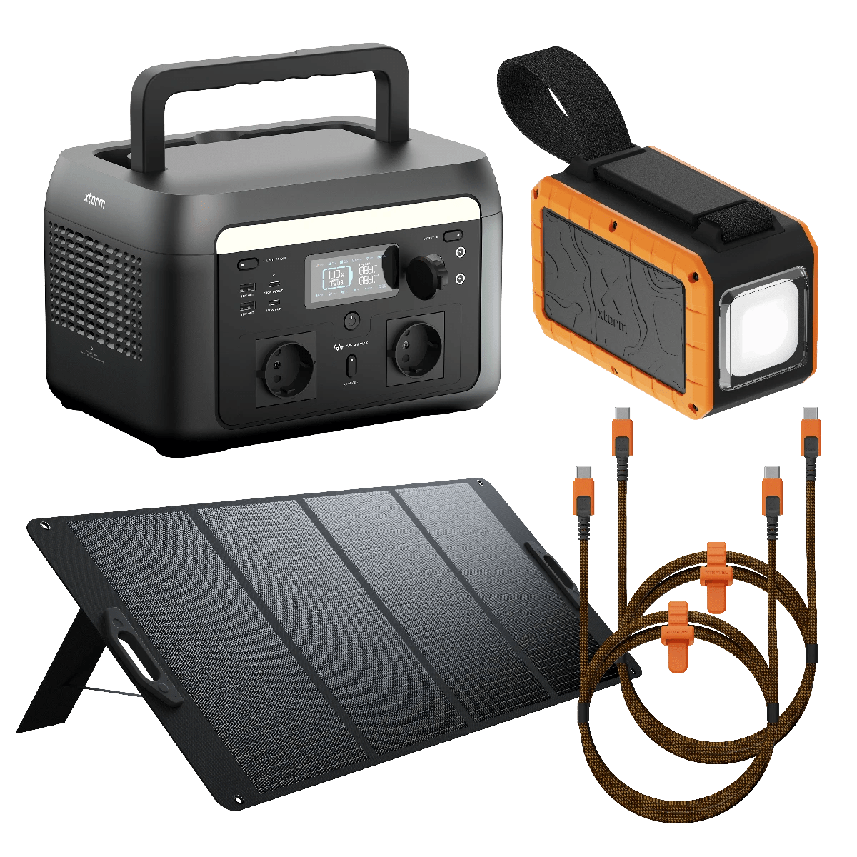 xtorm-emergency-package-bundle-xl-station-d-nergie-600-w-panneau-solaire-200-w-l image 1