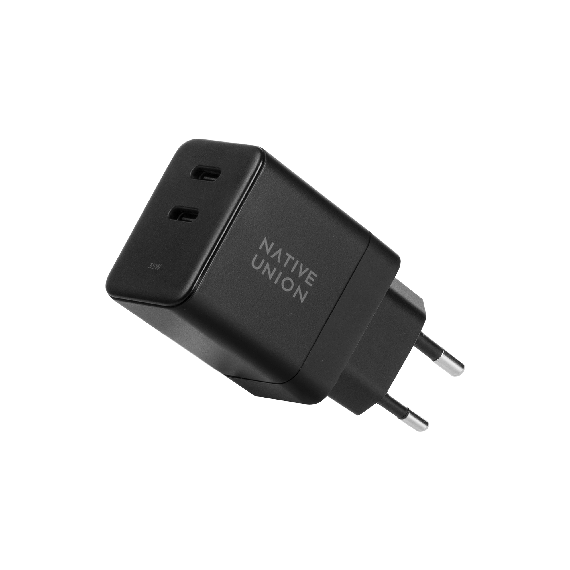 native-union-fast-gan-charger-pd-35w-chargeur-compact-2-ports-usb-c-power-delive image 4