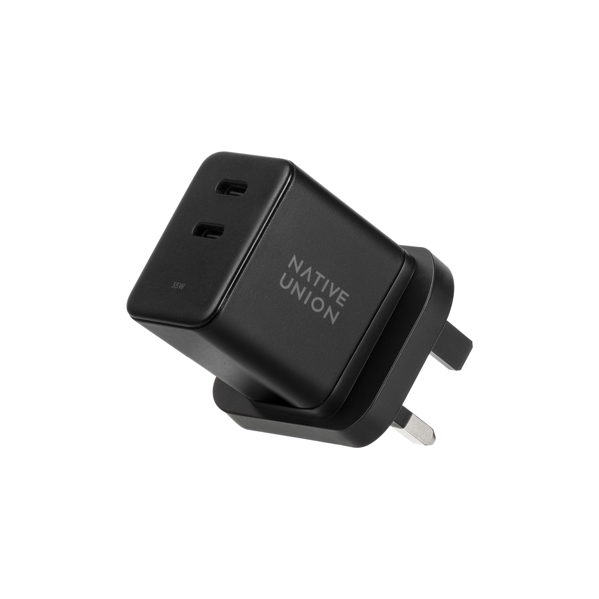 native-union-fast-gan-charger-pd-35w-chargeur-compact-2-ports-usb-c-power-delive image 6