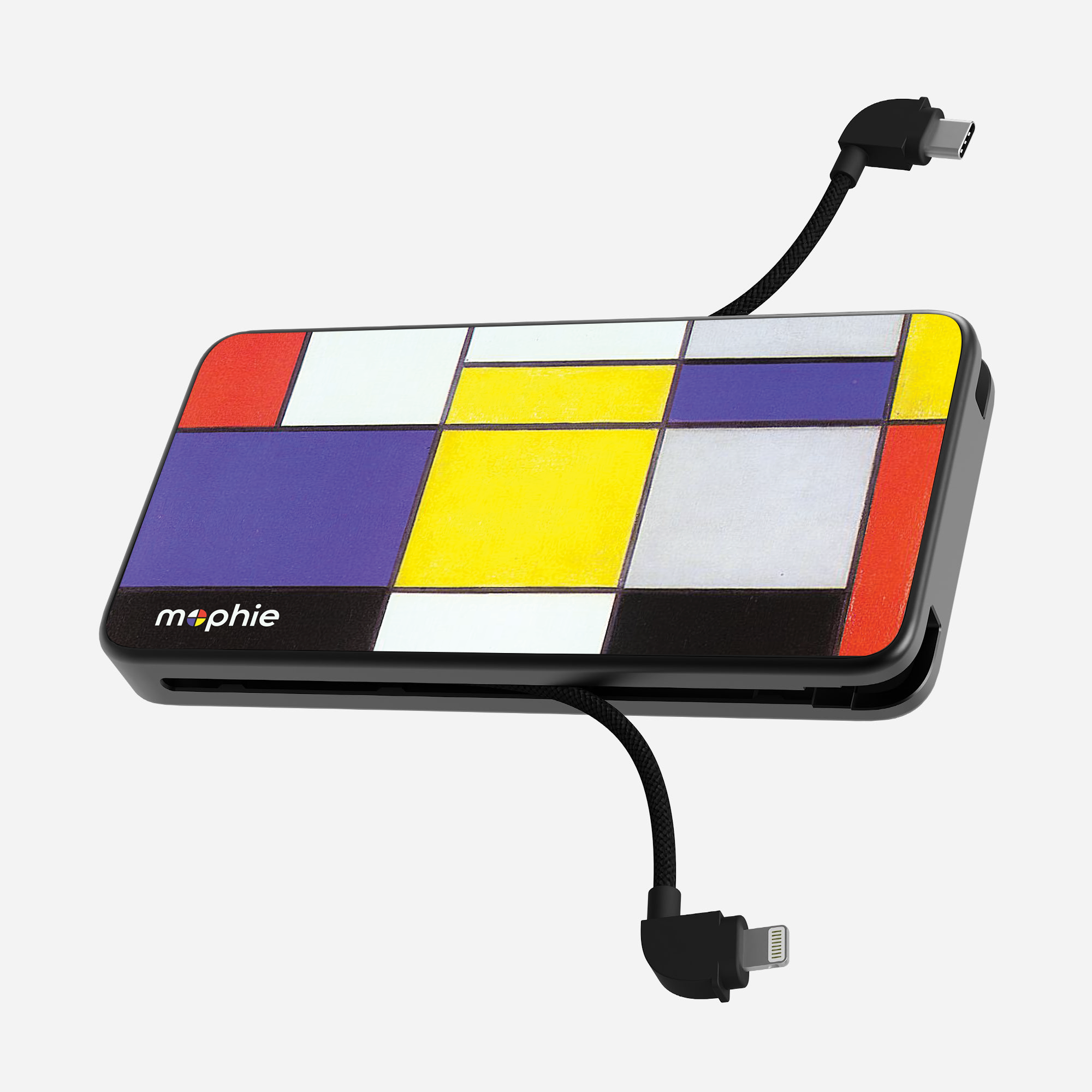 mophie-powerstation-plus-10k-gallery-edition-mondrian-power-bank-10-000-mah-avec image 2