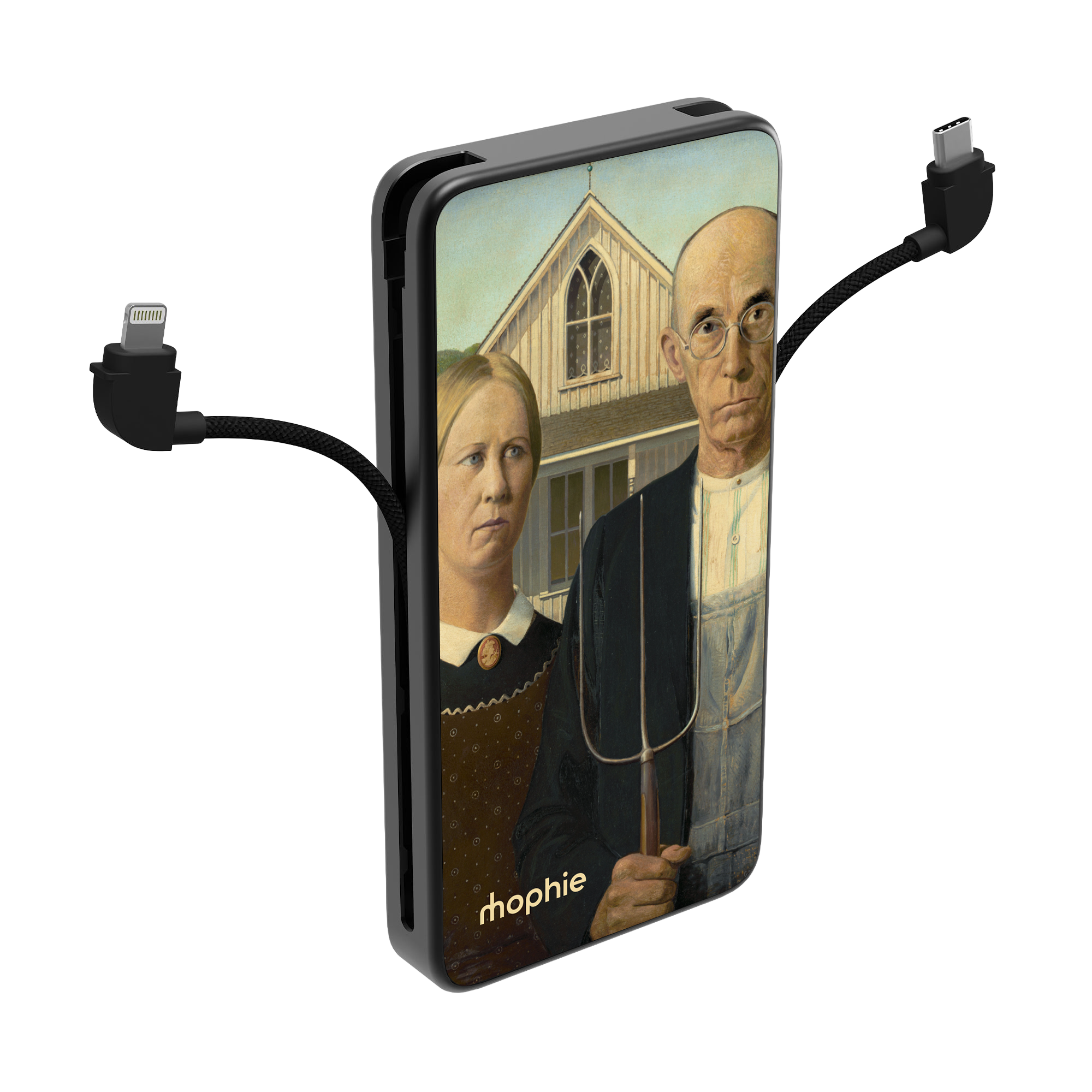 mophie-gallery-edition-powerstation-plus-10k-wood-batterie-externe-10-000-mah-av image 1