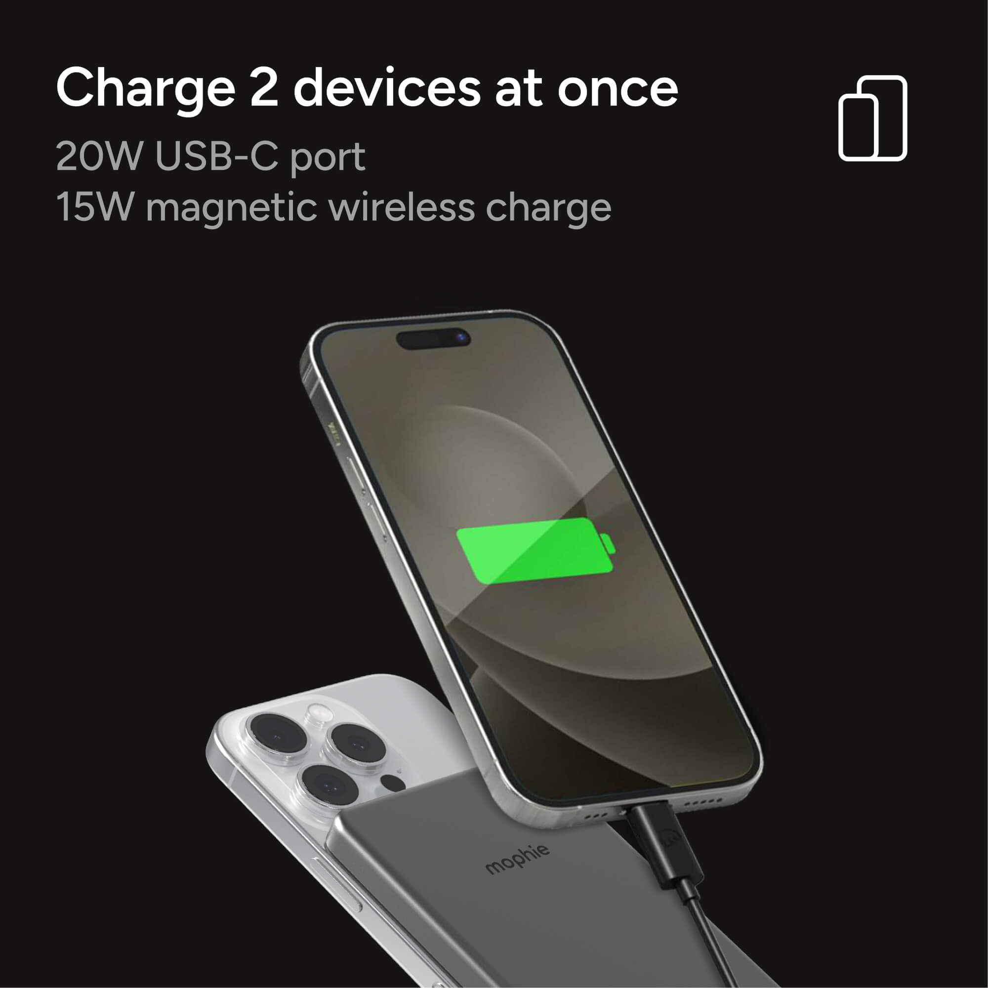 mophie-powerstation-wireless-slim-5k-batterie-externe-fine-5-000-mah-charge-sans image 4