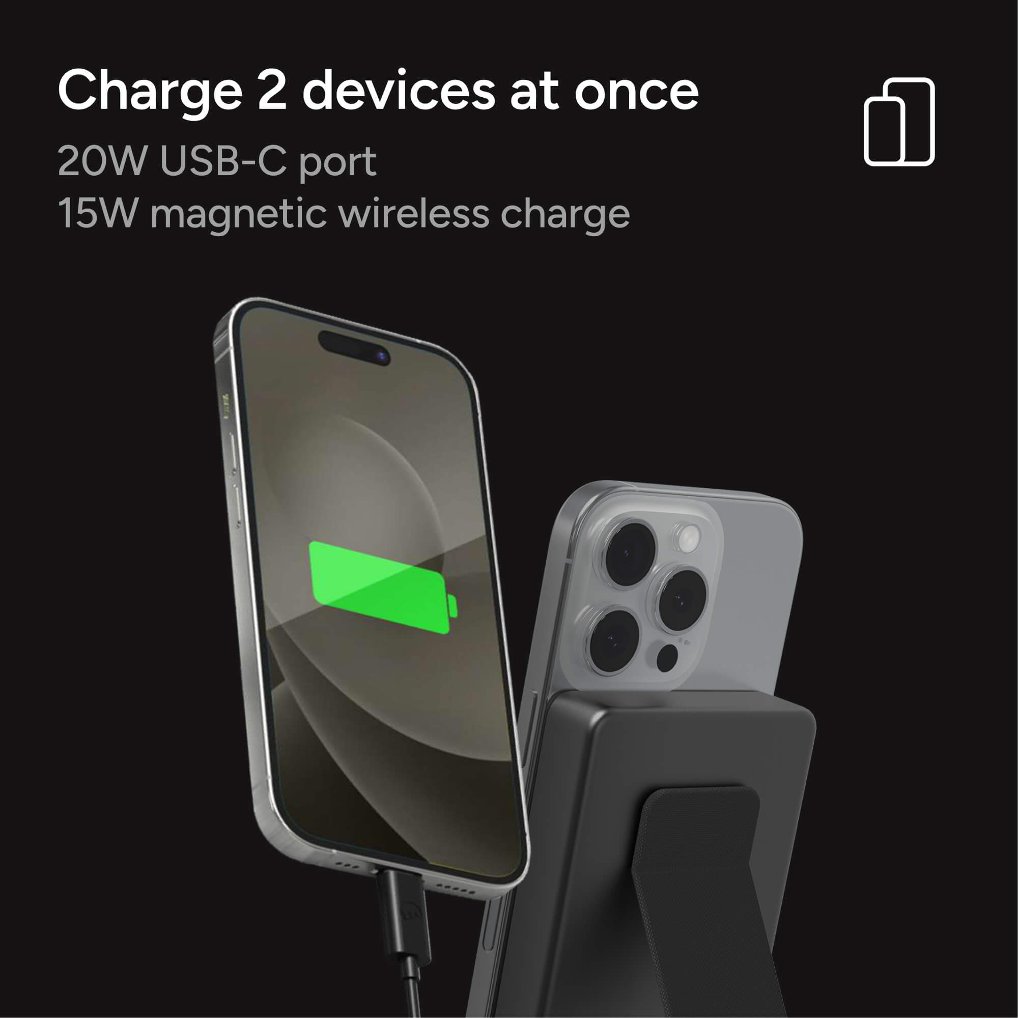 mophie-slim-wireless-10k-powerstation-batterie-externe-10-000-mah-qi2-magsafe-15 image 4
