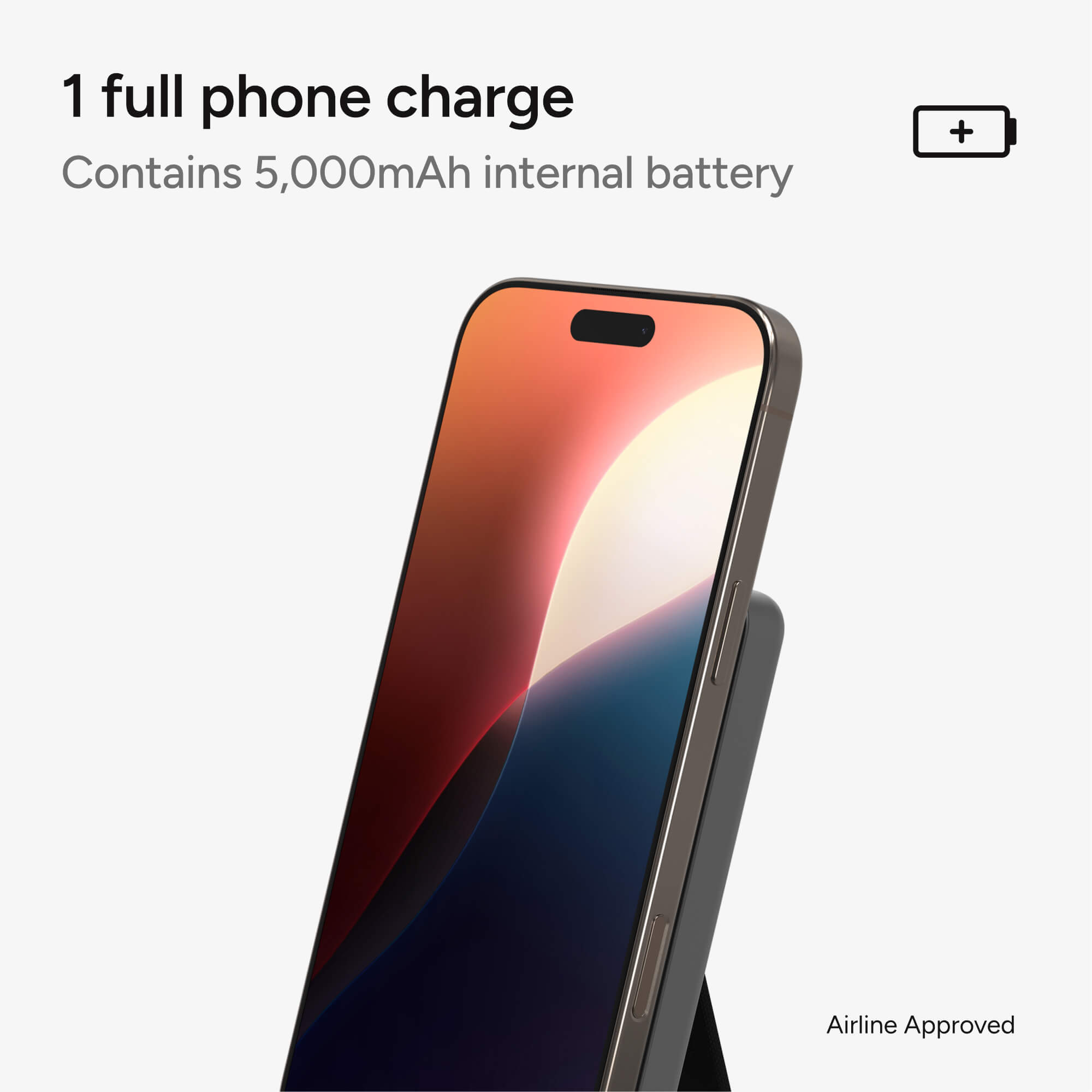 mophie-powerstation-slim-wireless-5k-avec-support-kickstand-power-bank-5-000-mah image 2
