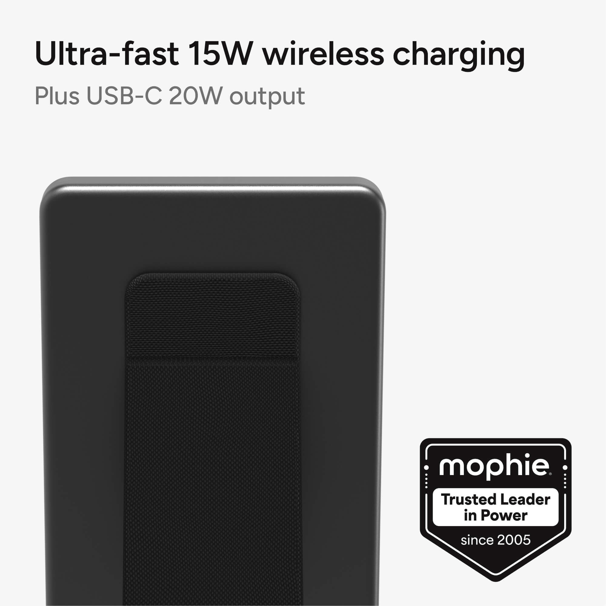 mophie-powerstation-slim-wireless-5k-avec-support-kickstand-power-bank-5-000-mah image 3