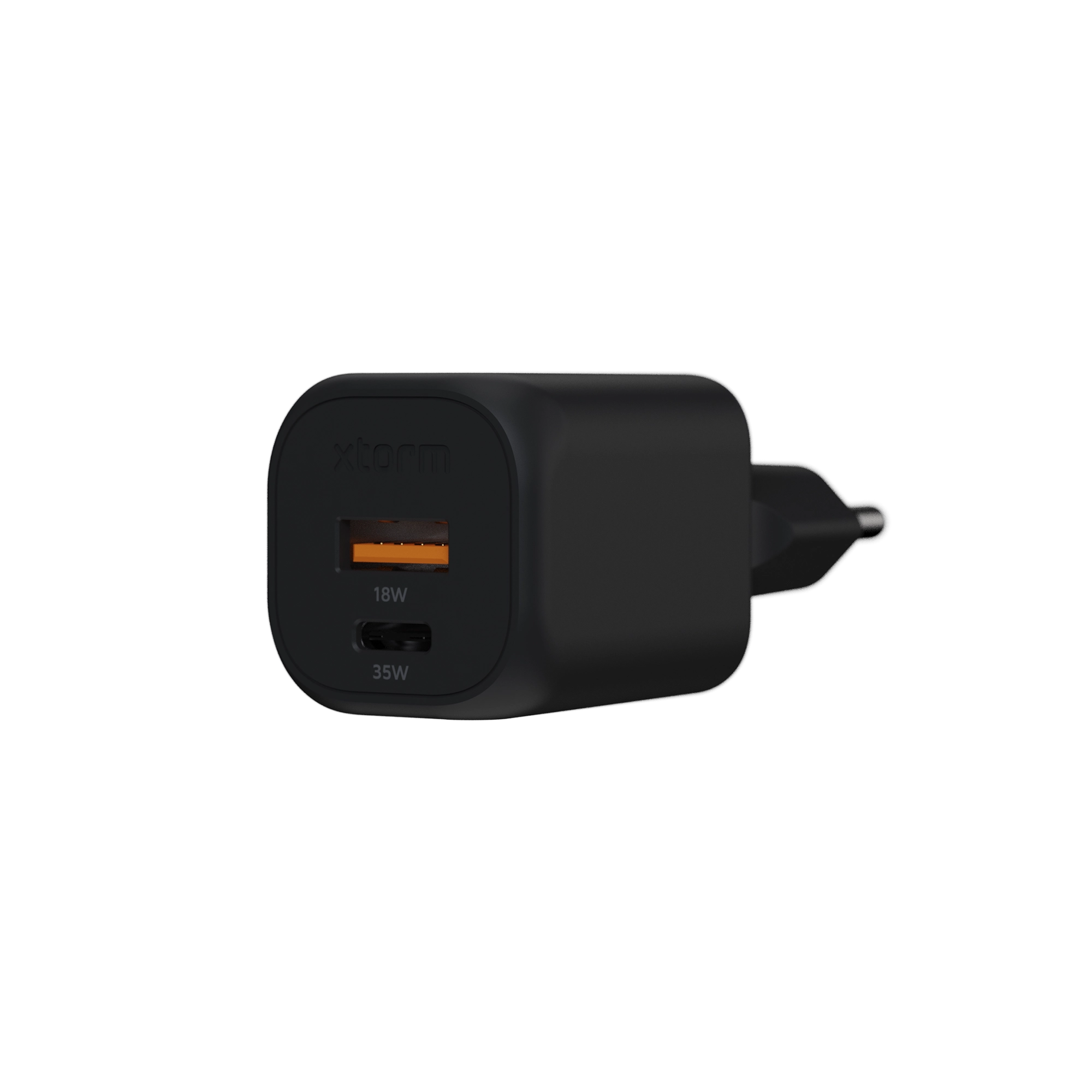 xtorm-gan2-ultra-35w-chargeur-mural-double-port-usb-c-usb-a-noir image 6