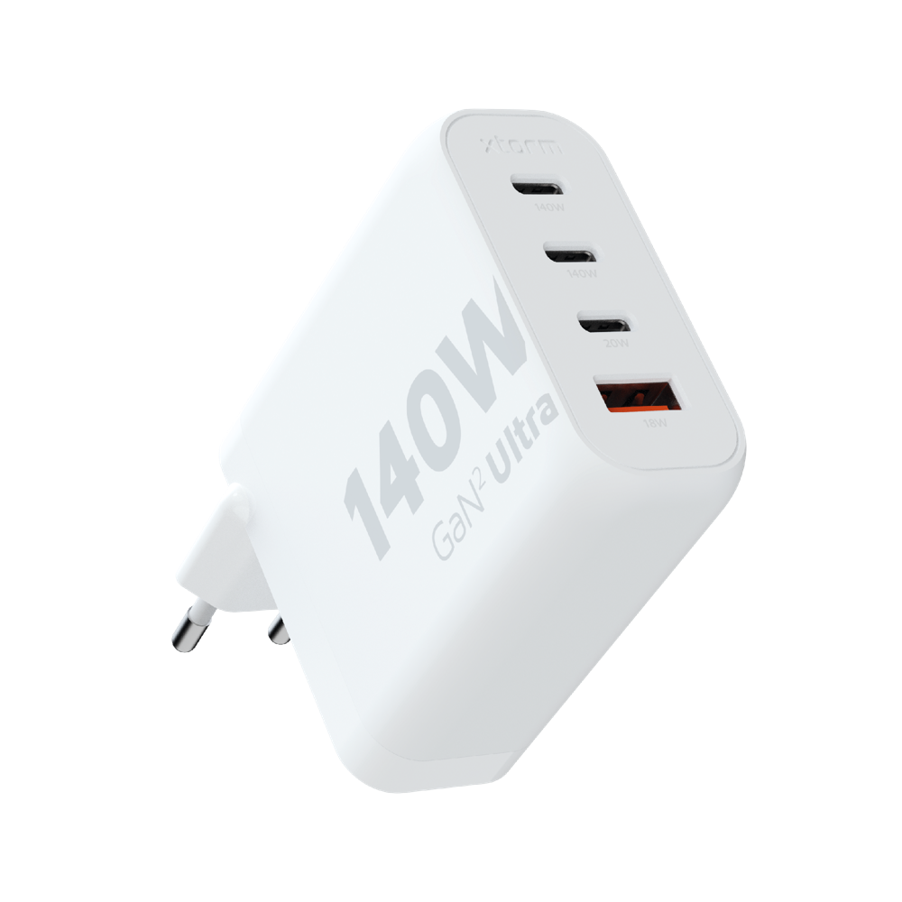 xtorm-volt-series-140w-gan2-chargeur-secteur-pour-ordinateur-portable-blanc image 1