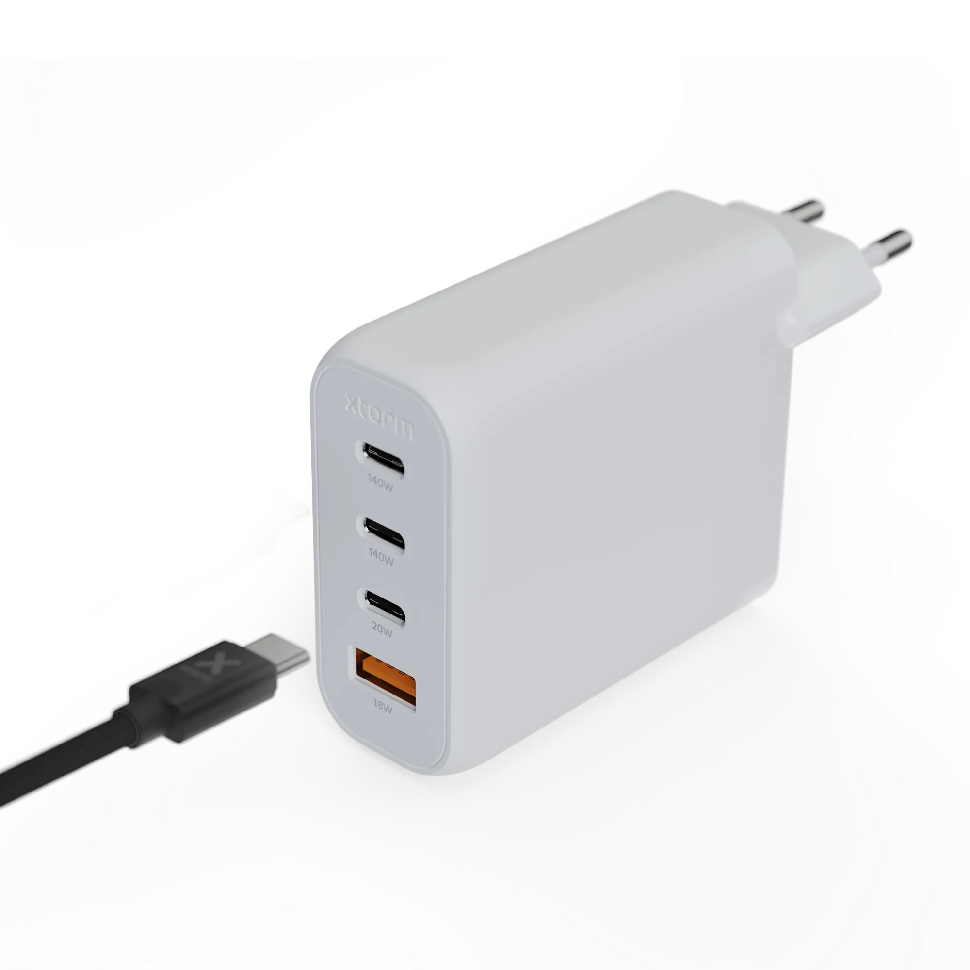 xtorm-volt-series-140w-gan2-chargeur-secteur-pour-ordinateur-portable-blanc image 6