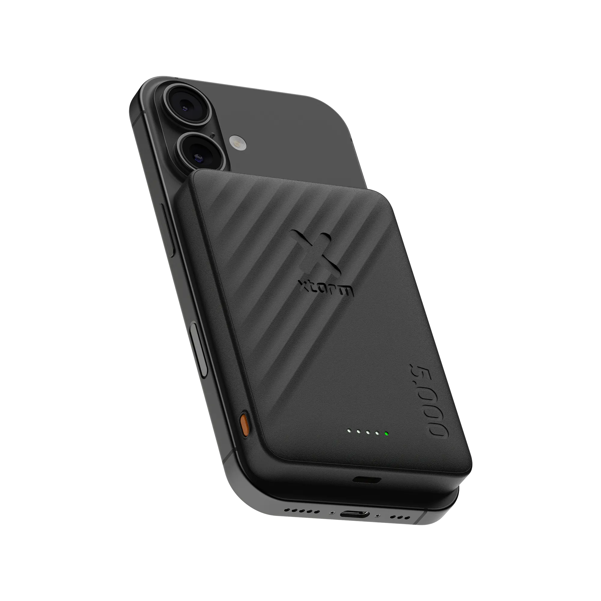 xtorm-go2-power-bank-magn-tique-sans-fil-5-000-mah-charcoal-black image 2