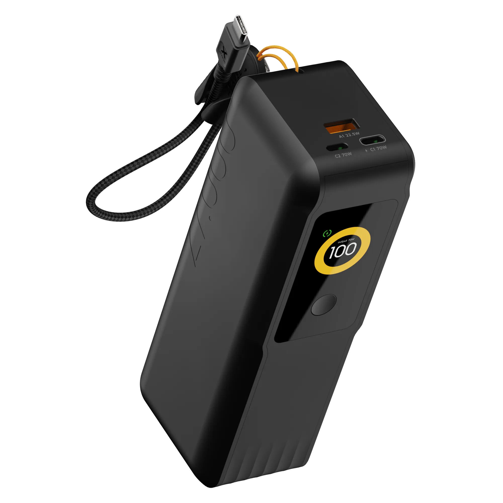 xtorm-nextgen-powerbank-70w-27-000-mah-usb-c-power-delivery-midnight-black-cran- image 2