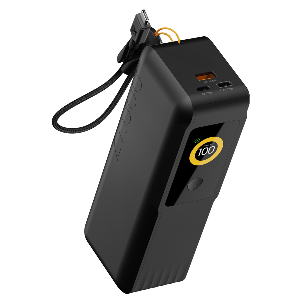 xtorm-nextgen-powerbank-70w-27-000-mah-usb-c-power-delivery-midnight-black-cran- image 1