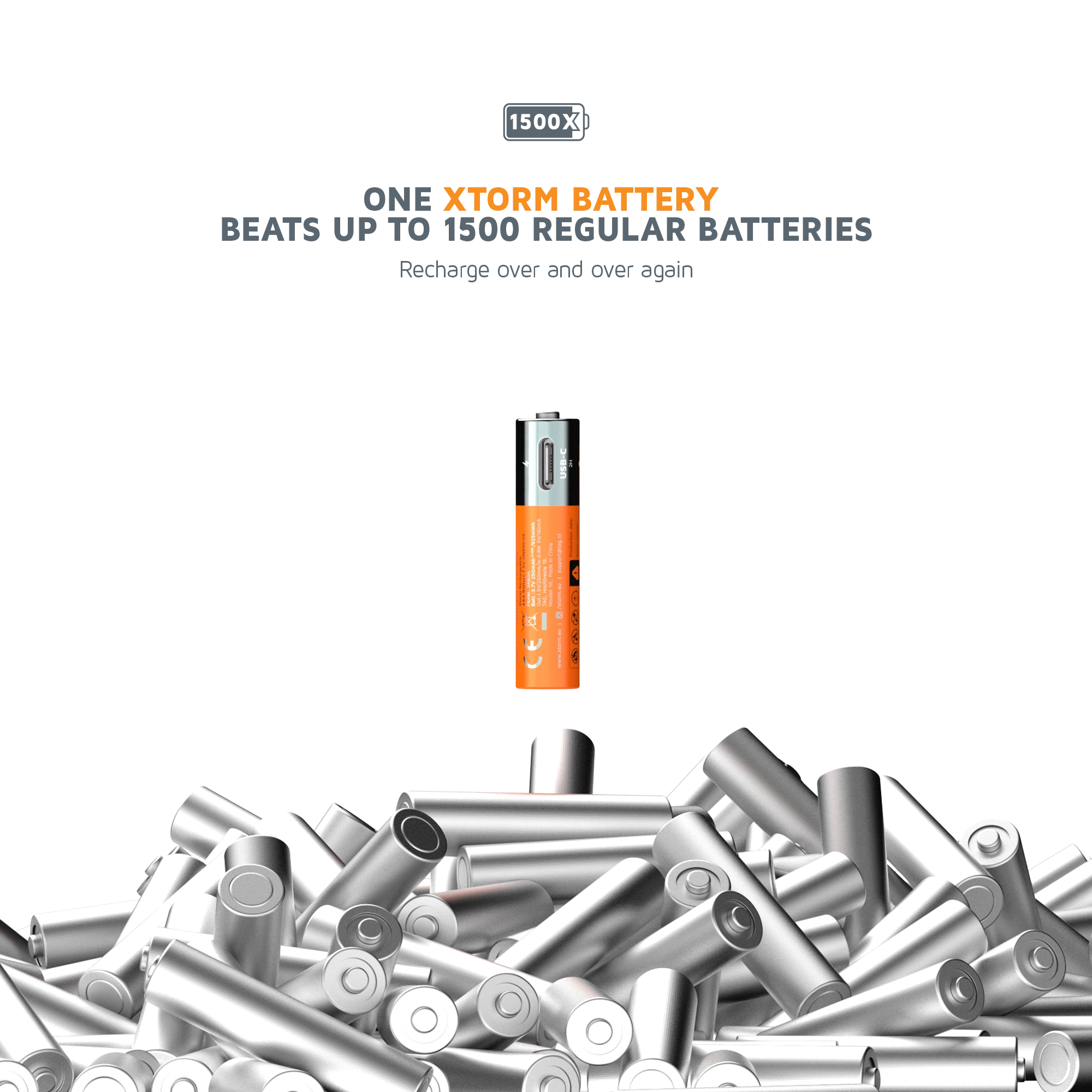 xtorm-piles-rechargeables-aaa-usb-c-pack-de-4-charge-par-port-usb-c-int-gr-r-uti image 8