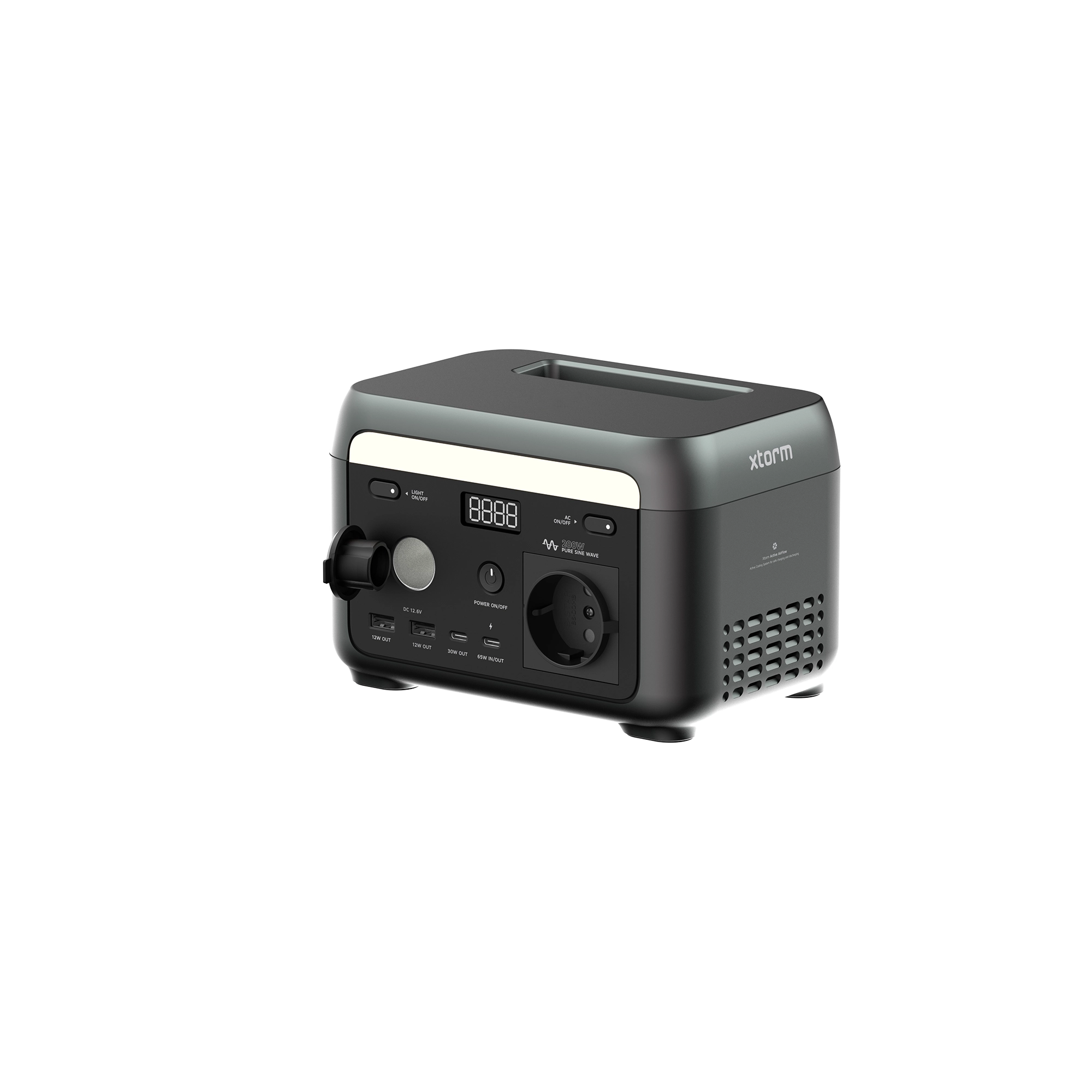xtorm-mini-power-station-200-w-xtreme-power-2-batterie-portable-6-sorties-avec-p image 6