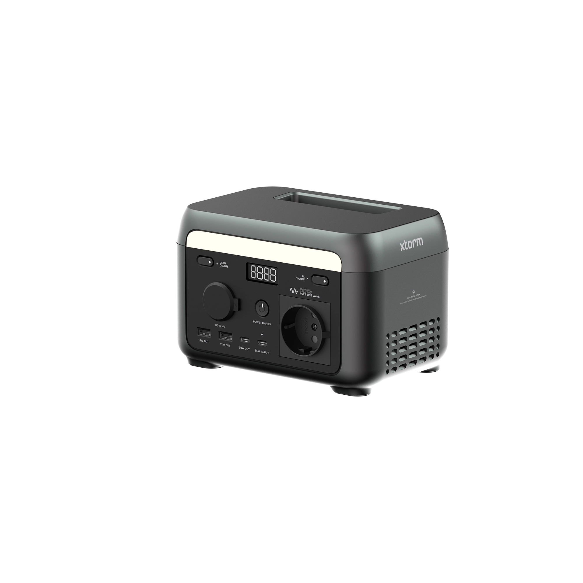xtorm-mini-power-station-200-w-xtreme-power-2-batterie-portable-6-sorties-avec-p image 8
