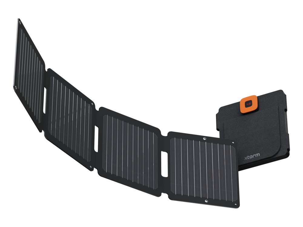 xtorm-solarbooster-28w-gen24-panneau-solaire-pliable-compact-avec-usb-a-et-usb-c image 1