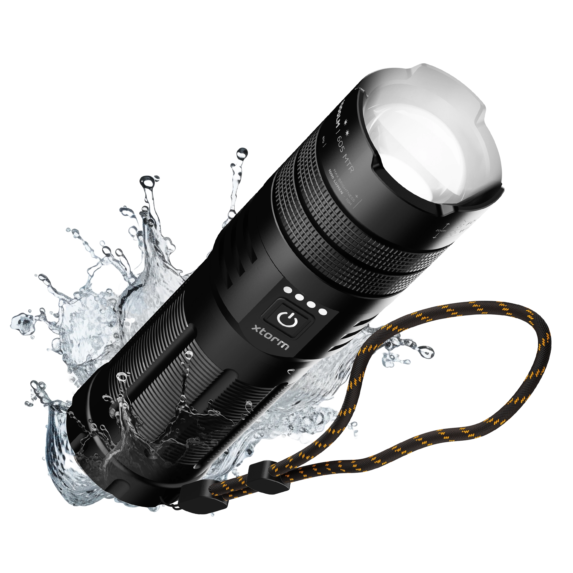 xtorm-flashlight-power-bank-10-500-mah-lampe-torche-aluminium image 2