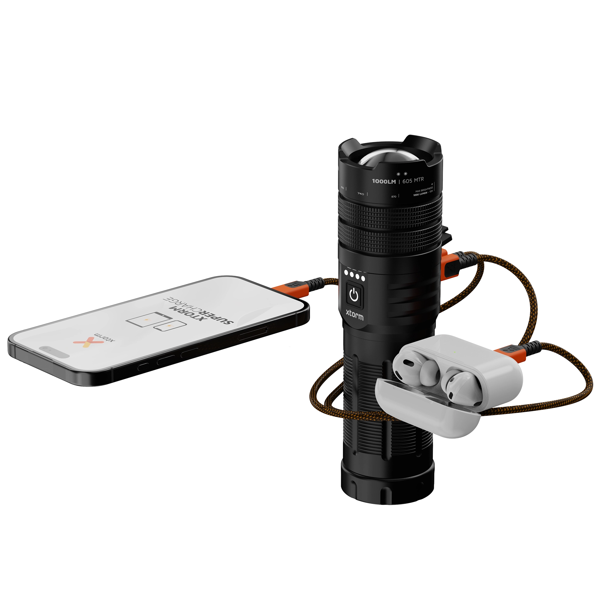 xtorm-flashlight-power-bank-10-500-mah-lampe-torche-aluminium image 3