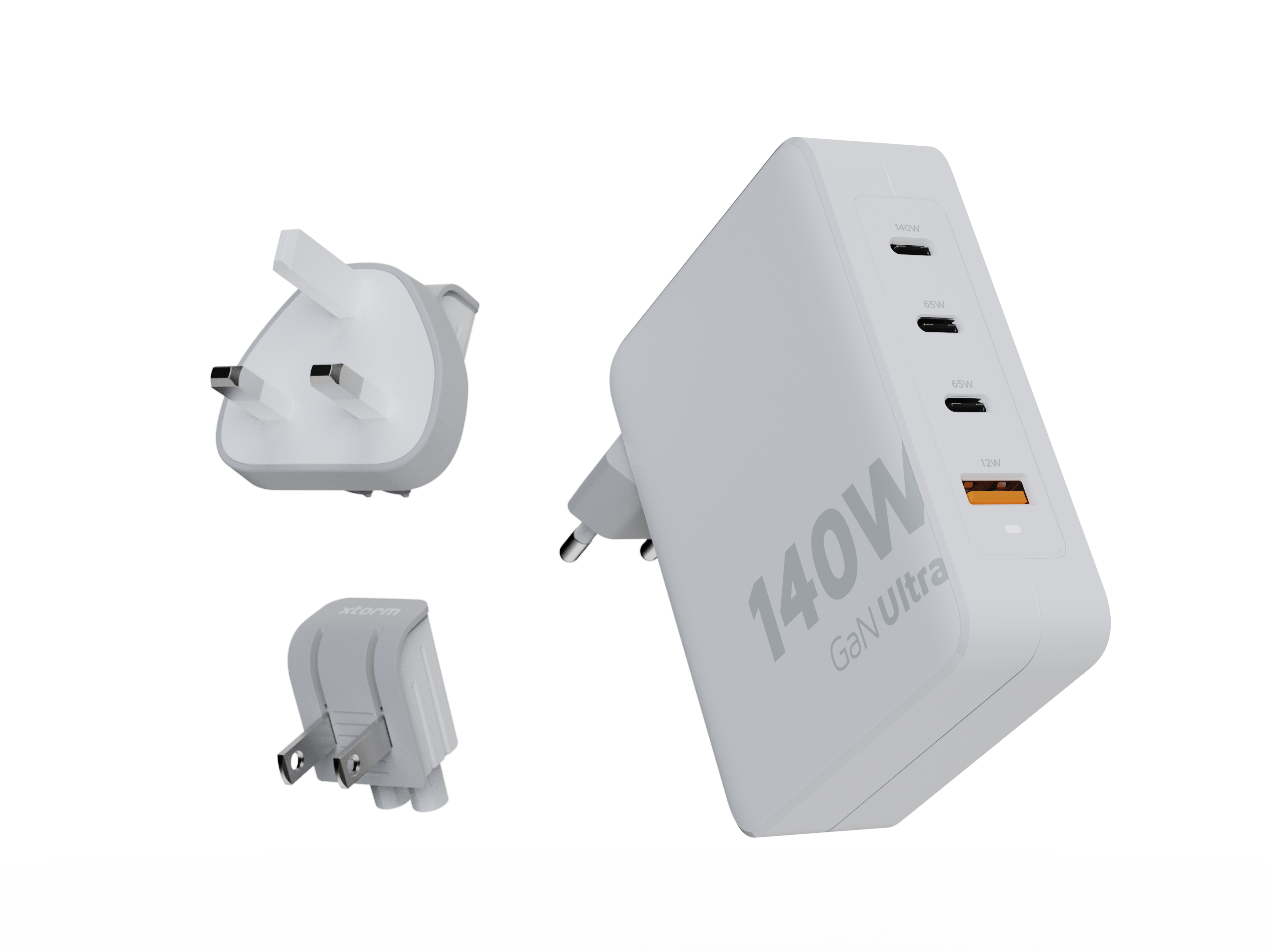 xtorm-140w-gan-ultra-travel-charger-usb-c-pd-cable-chargeur-de-voyage-gan-ultra- image 2