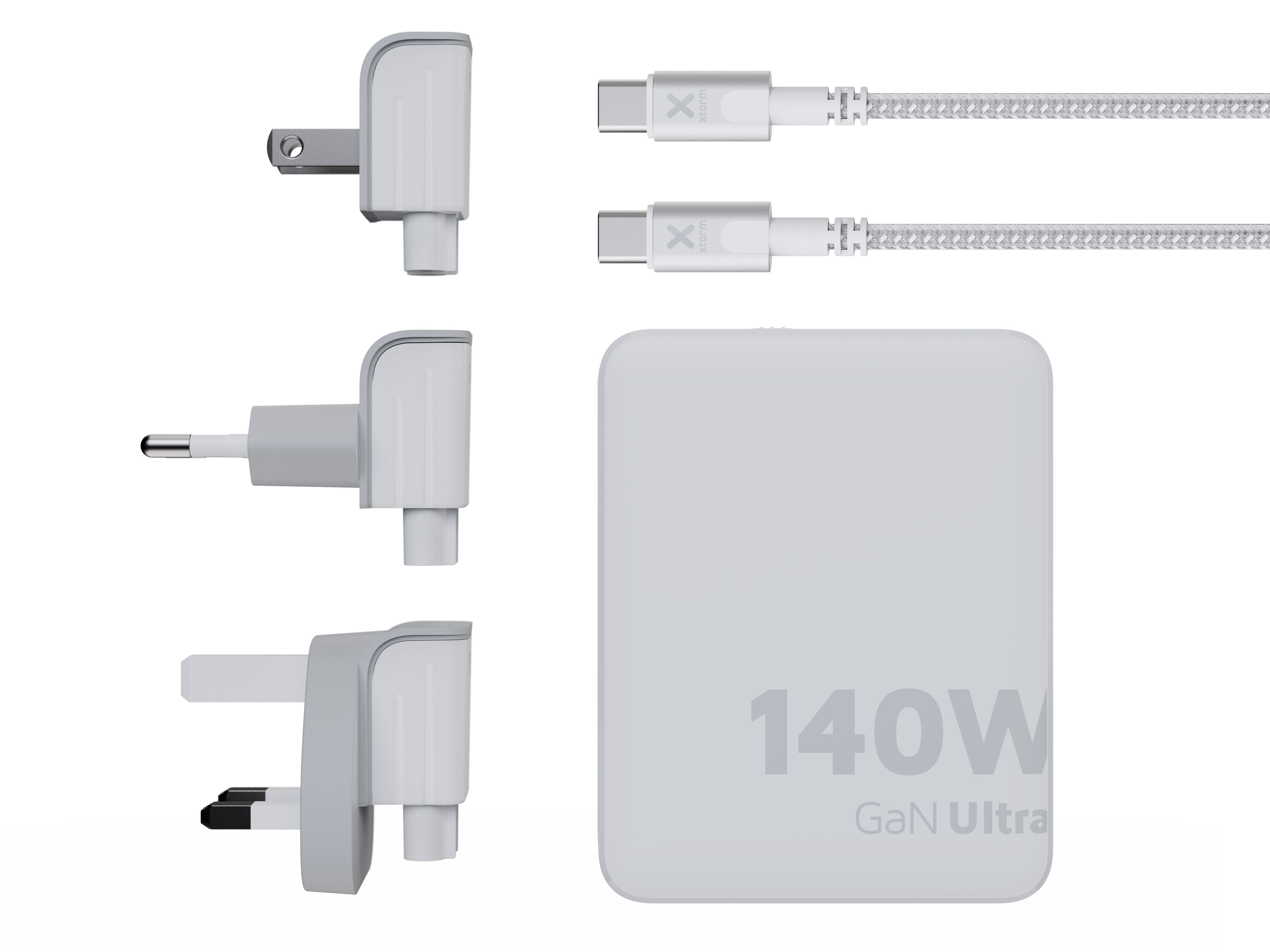 xtorm-140w-gan-ultra-travel-charger-usb-c-pd-cable-chargeur-de-voyage-gan-ultra- image 3