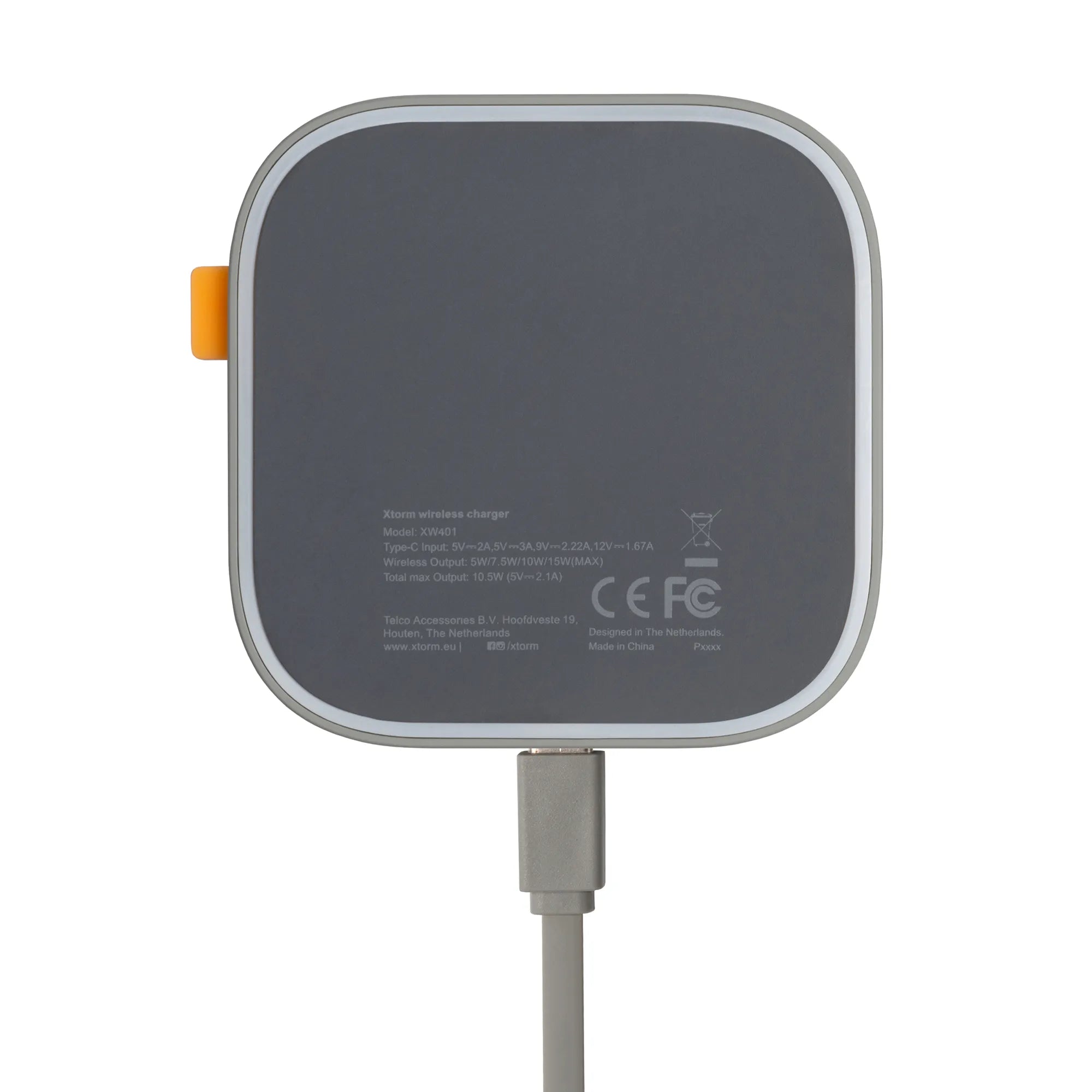 xtorm-15w-wireless-charging-pad-solo-chargeur-induction-compact-15w-pour-smartph image 8