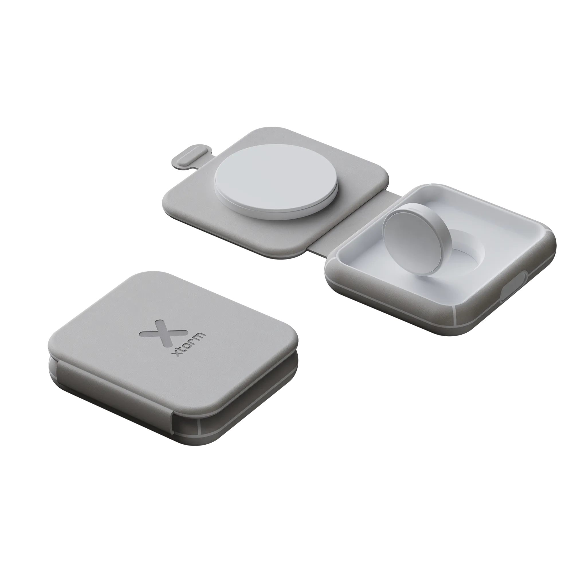 xtorm-chargeur-sans-fil-pliable-2-en-1-chargeur-de-voyage-magn-tique-15w-pour-ip image 2