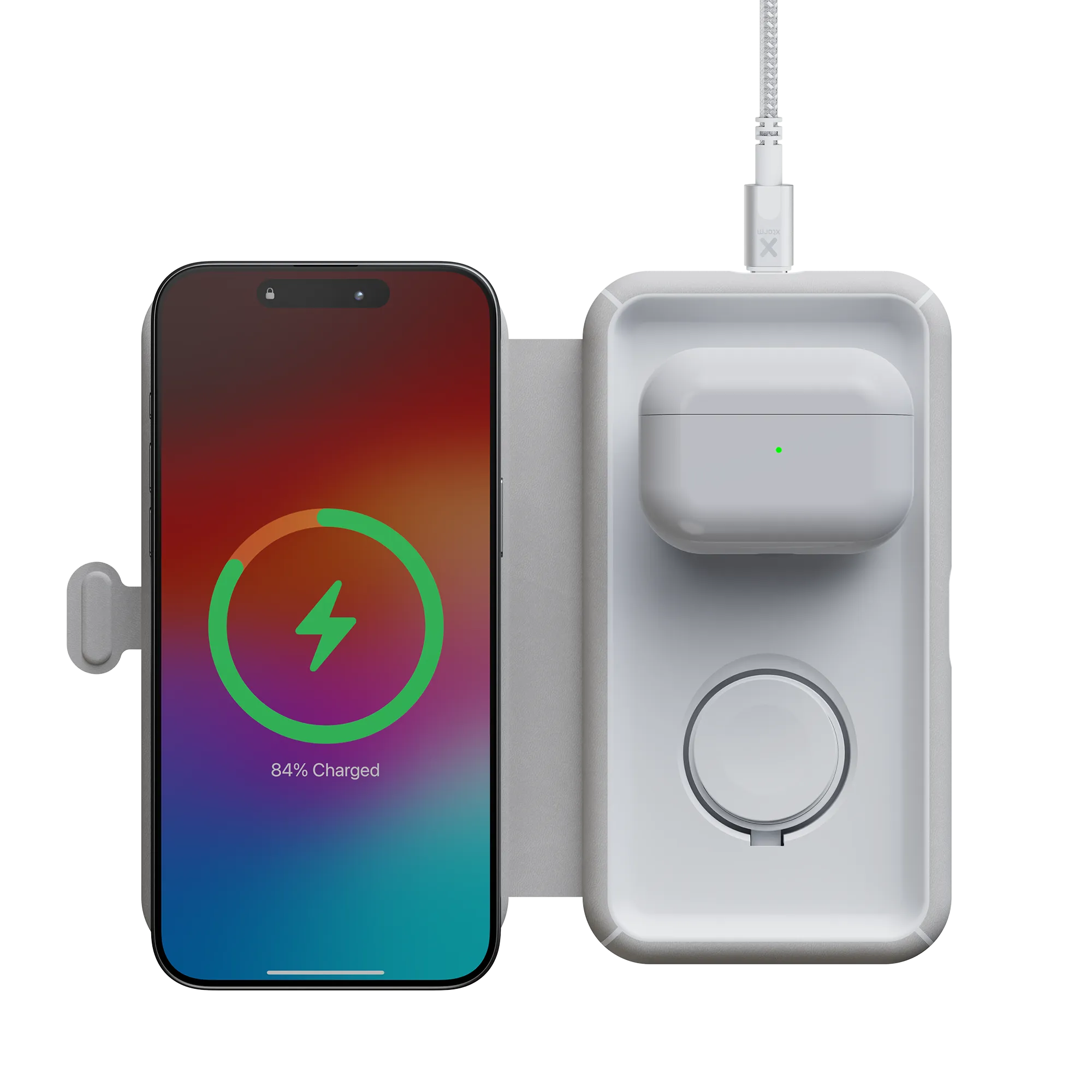 xtorm-chargeur-sans-fil-pliable-3-en-1-chargeur-de-voyage-magn-tique-pour-iphone image 5